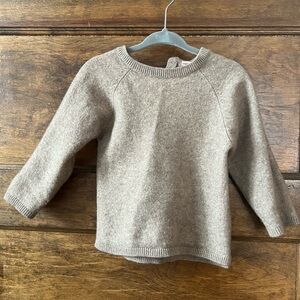Zara | 100% Cashmere Beige Sweater